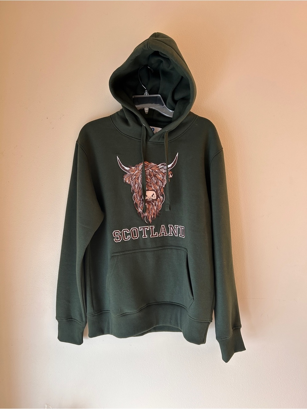 Men's Dark Green Scotland Graphic Hoodie